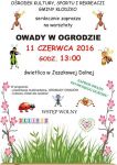 OWADY W OGRODZIE 11.06.2016 Świetlica Jaszkowa Dolna